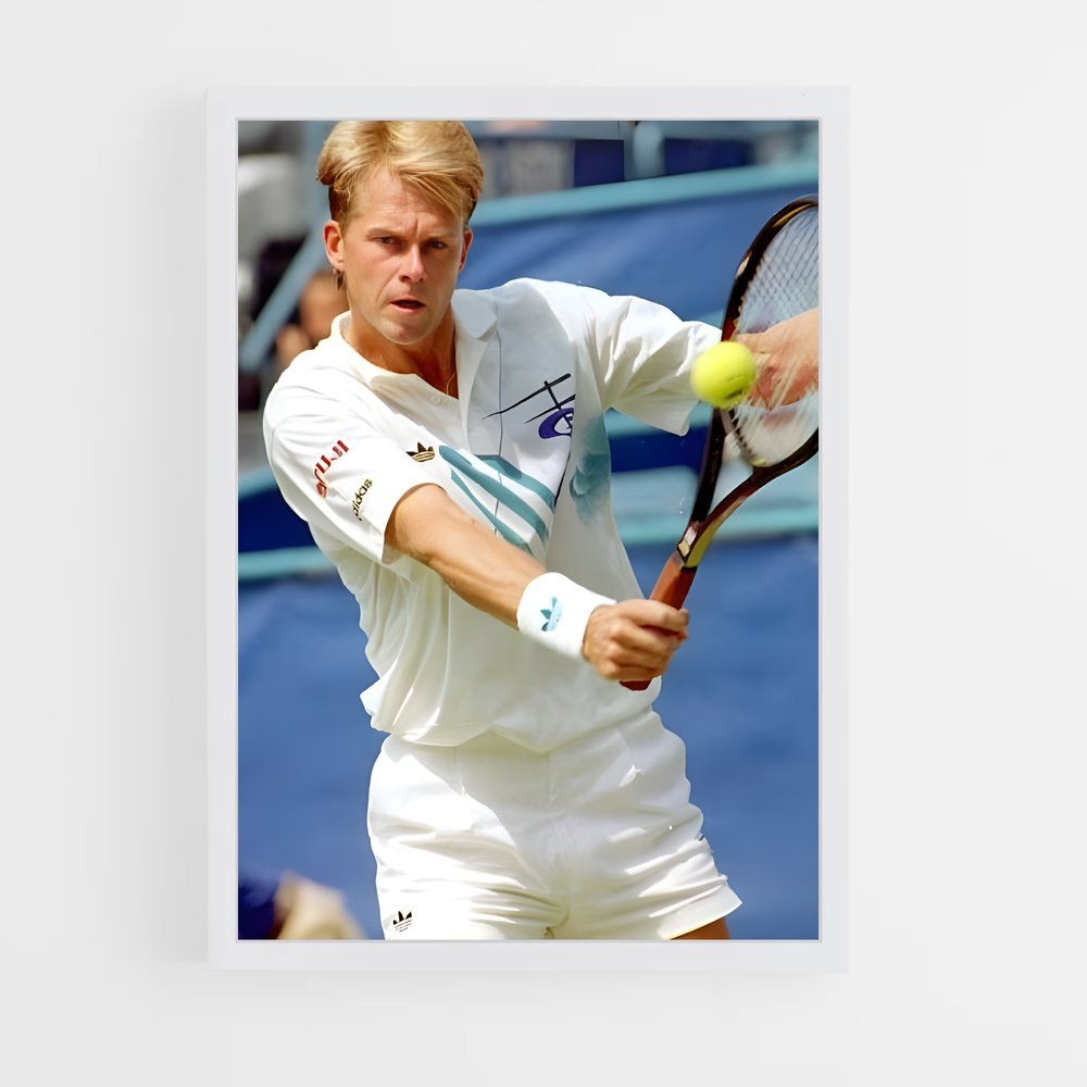Poster Un Service Impeccable – affiche Tennis (vue 3)